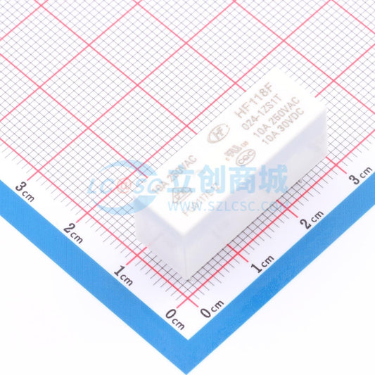 Rơ-le công suất HF118F/024-1ZS1T HF 24V THT,28.5x10.1mm - Techcore Việt Nam