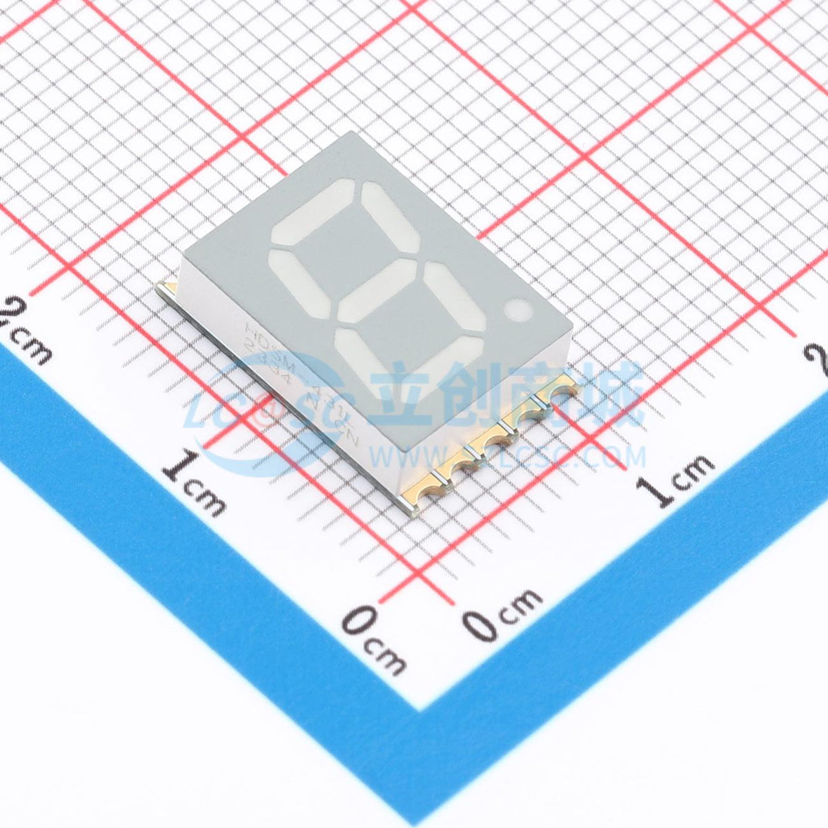 LED 7 đoạn HDSM-431L Broadcom SMD-10P - Techcore Việt Nam