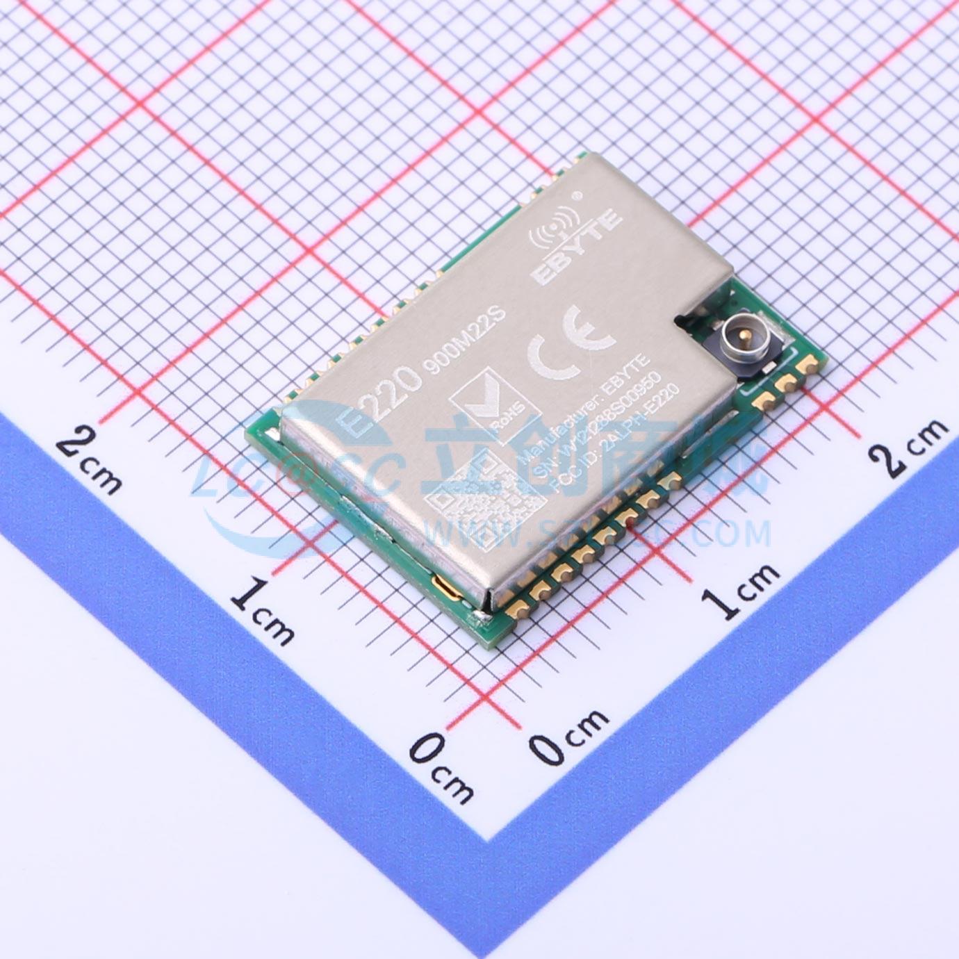 Module LoRa E220-900M22S EBYTE SMD 20x14mm LoRa, FSK - Techcore Việt Nam