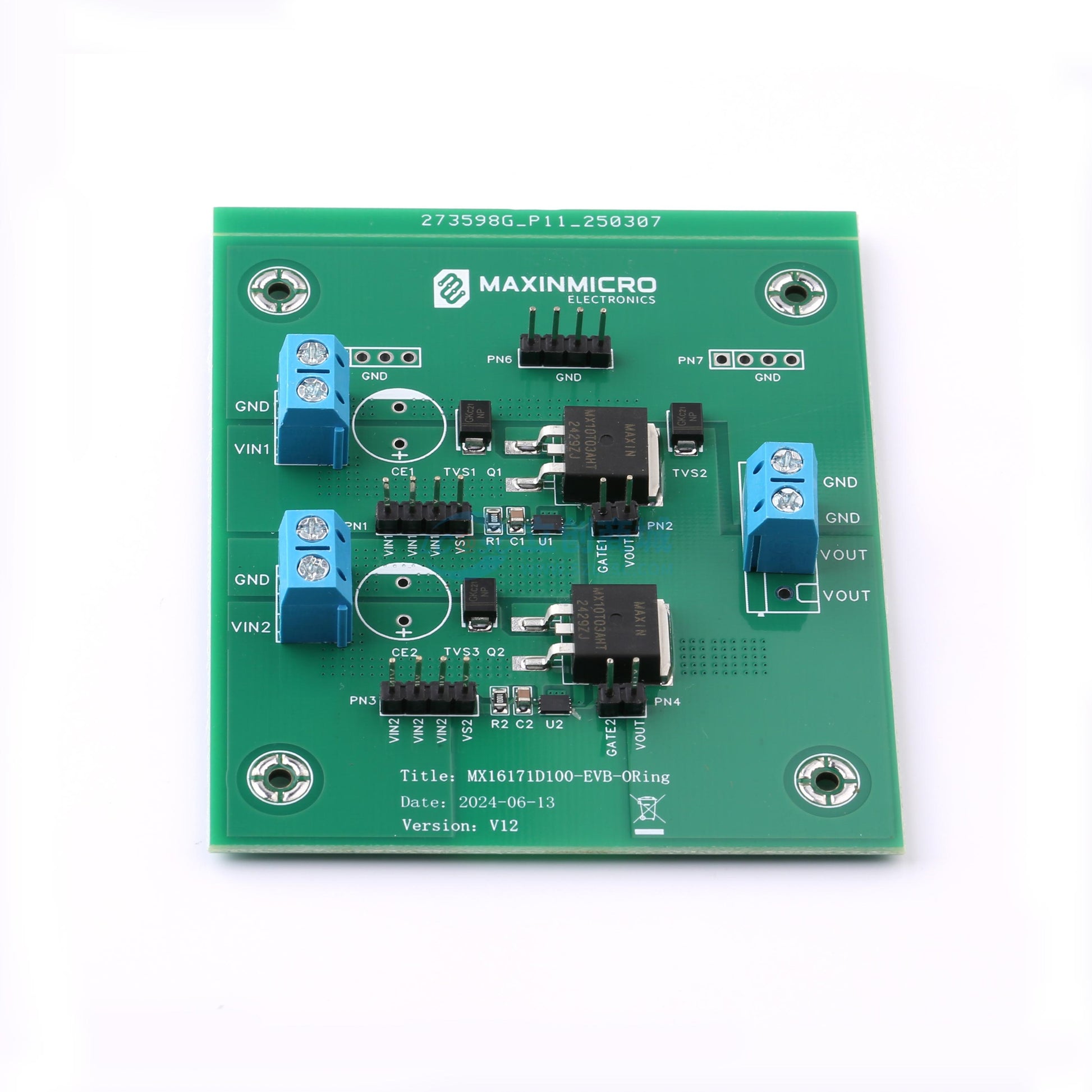 Bo mạch phát triển MX16171D100-Eval Board 1 - Techcore Việt Nam