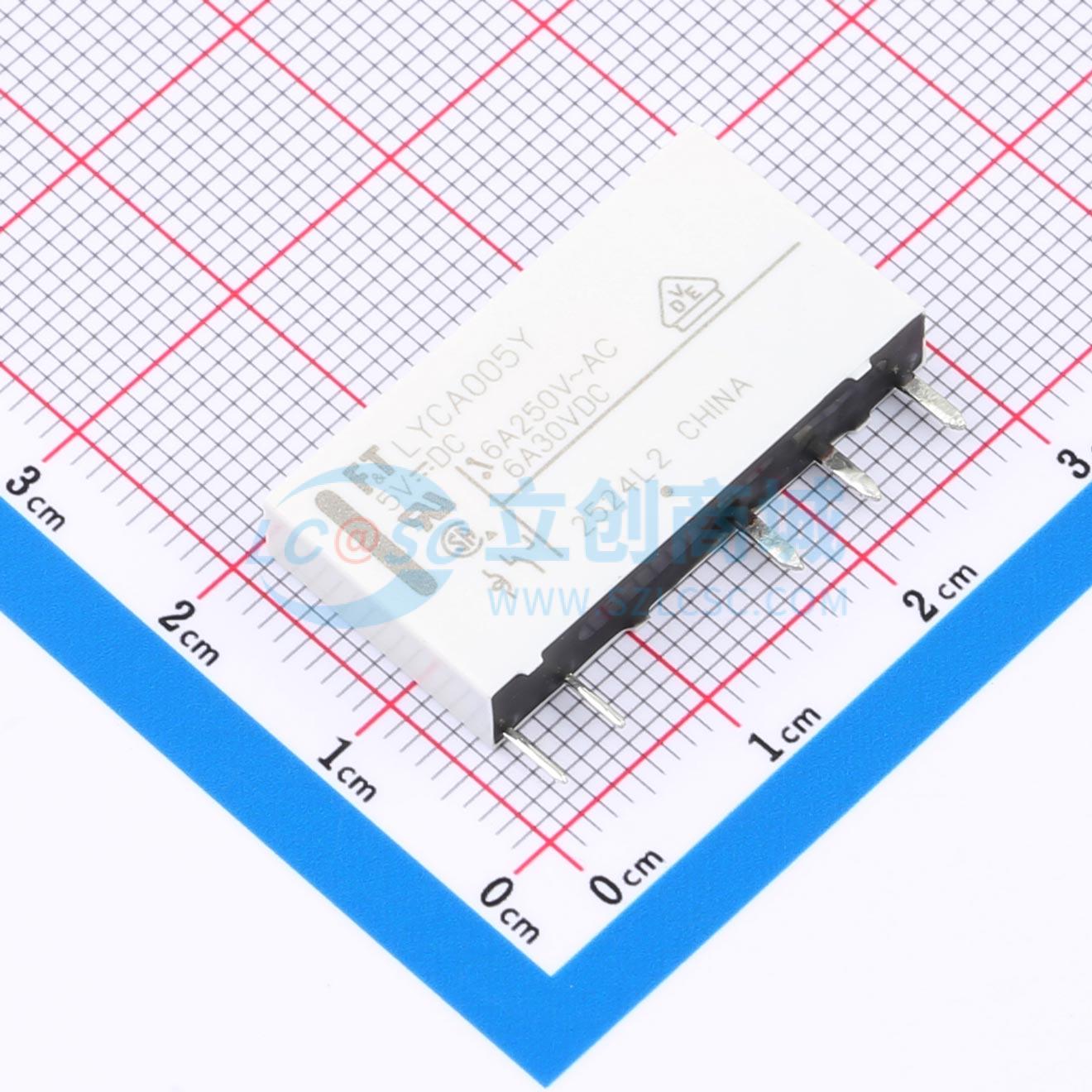 Rơ-le công suất FTR-LYCA005Y FUJITSU 5V SIP,5x28mm - Techcore Việt Nam
