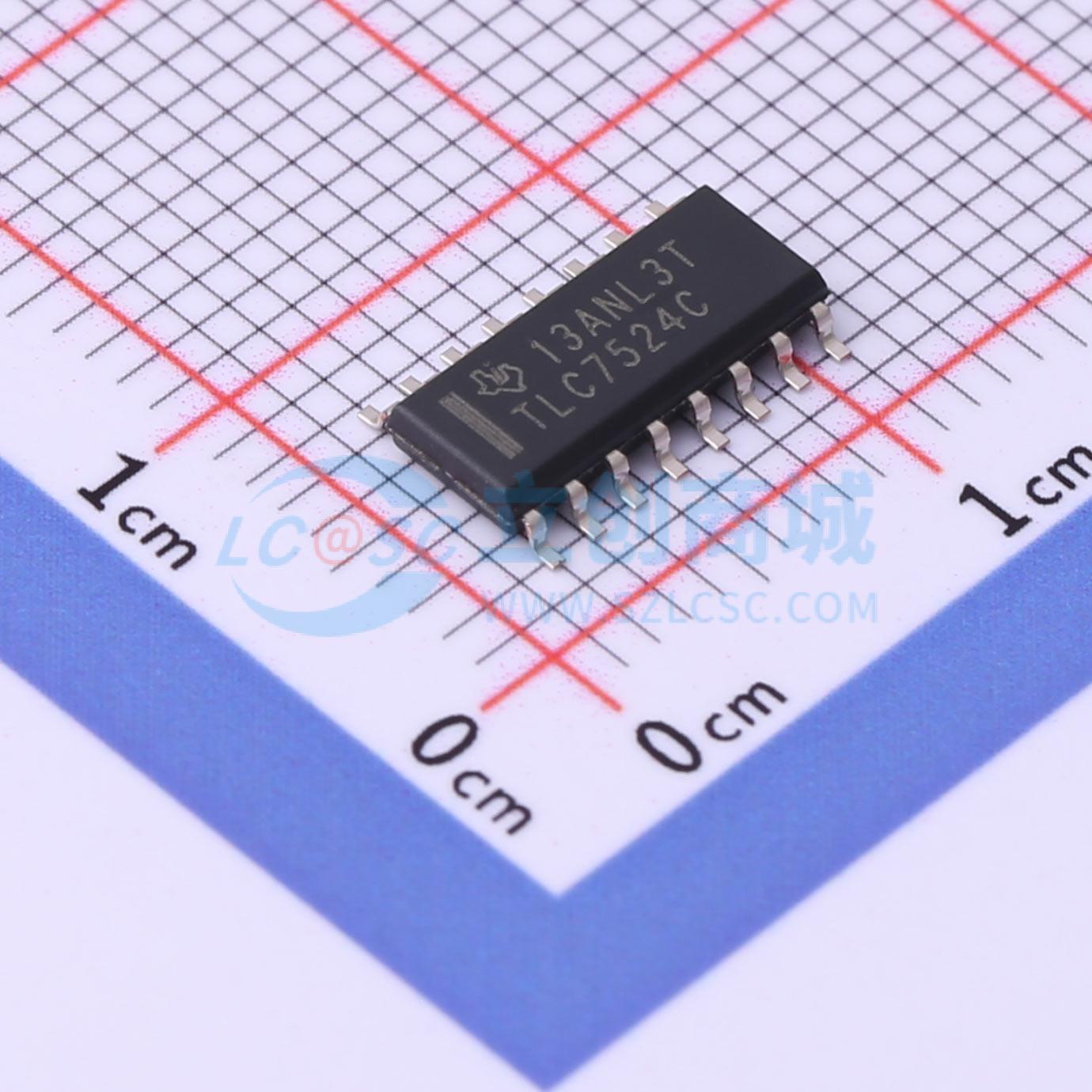 IC DAC TLC7524CDR SOIC-16 - Techcore Việt Nam