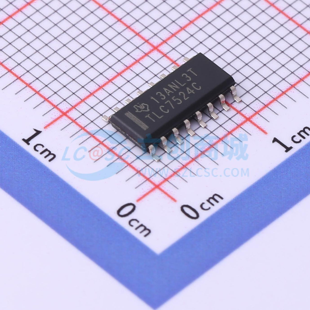 IC DAC TLC7524CDR SOIC-16 - Techcore Việt Nam