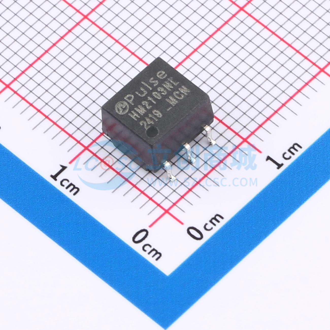 Biến Áp Mạng Ethernet HM2103NLT PULSE SMD,7.6x6.7mm 1:1 150uH - Techcore Việt Nam