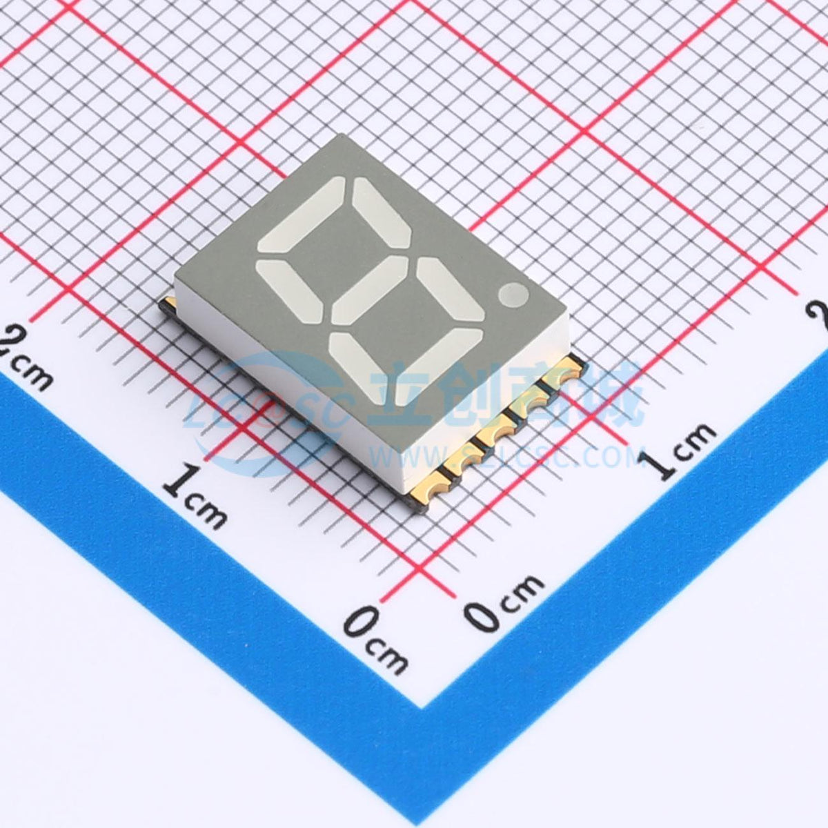 LED 7 đoạn GS3911AW-G Guangcai Display SMD,15x9.8mm Anode chung - Techcore Việt Nam