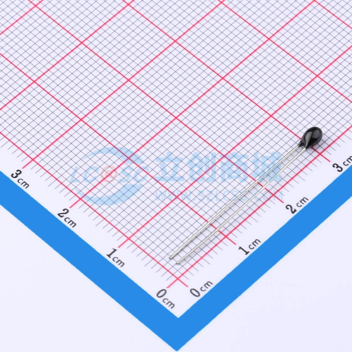 Điện trở nhiệt NTC MF52A104F3950 SURGING Xuyên lỗ 100kΩ 50mW - Techcore Việt Nam