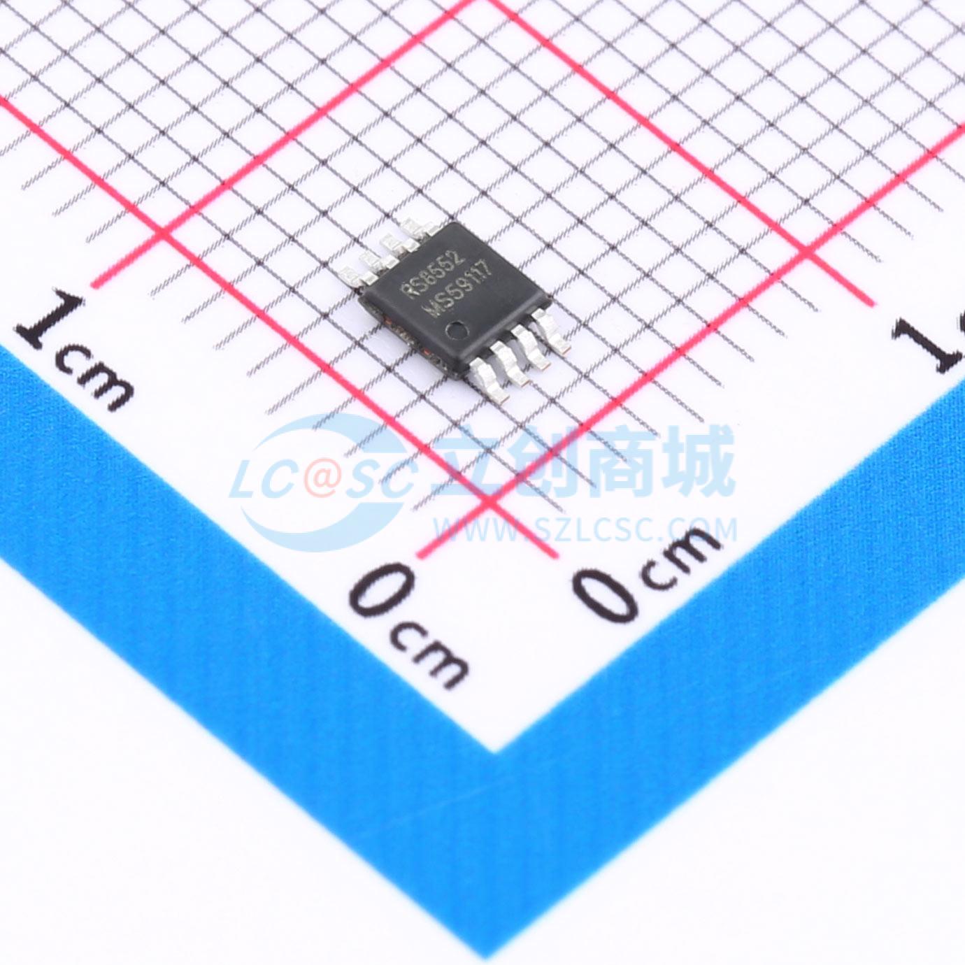 IC Khuếch Đại Thuật Toán Chính Xác RS8552XM RUNIC MSOP-8 2 kênh 2.7–5.5 V 4.5 MHz - Techcore Việt Nam