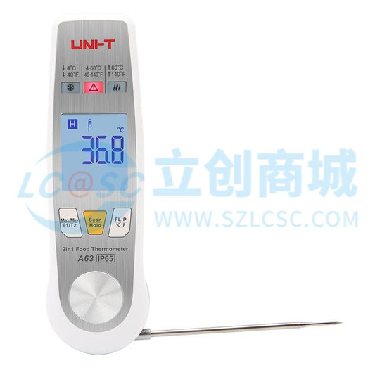Máy đo nhiệt độ A63 UNI-T Phù hợp kiểm tra và bảo trì hiện trường - Techcore Việt Nam