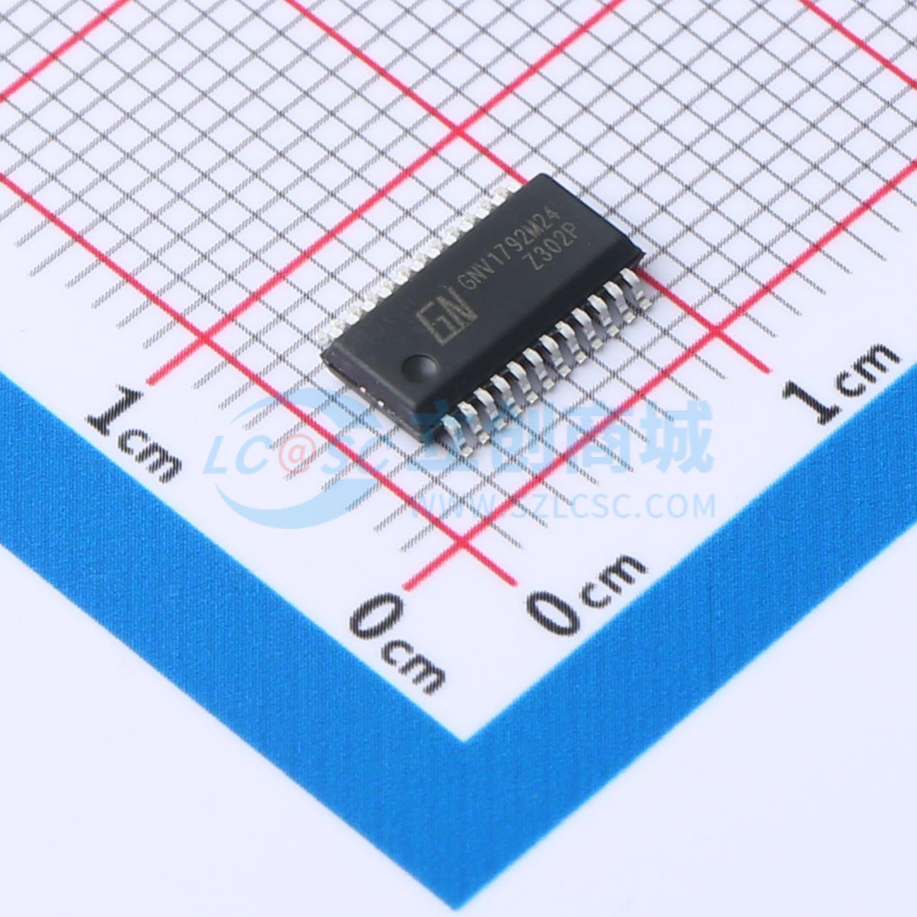 IC điều khiển LCD GNV1792M24 GN SSOP-24 1V - Techcore Việt Nam