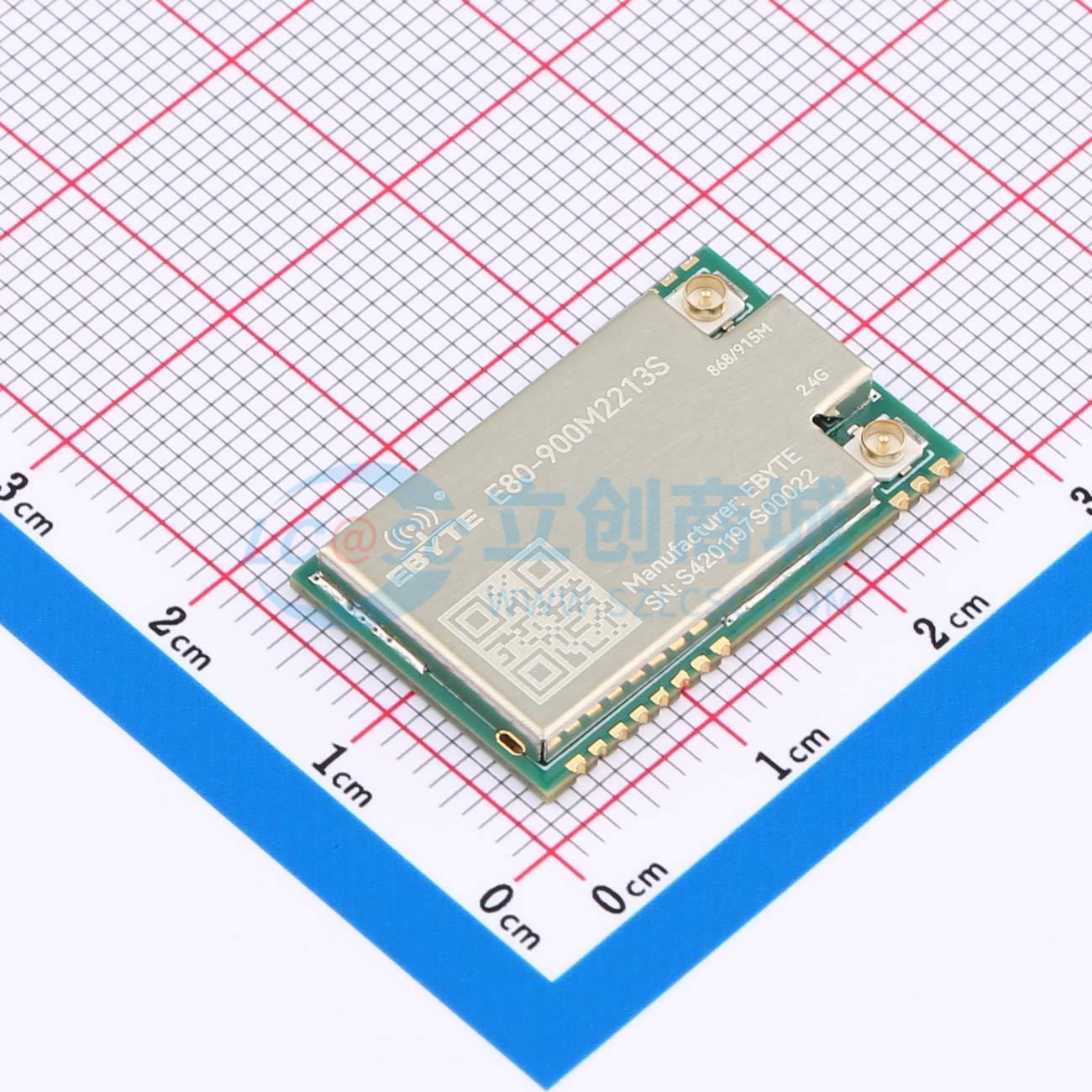 Module LoRa E80-900M2213S EBYTE SMD 26x16mm AES, LoRa - Techcore Việt Nam