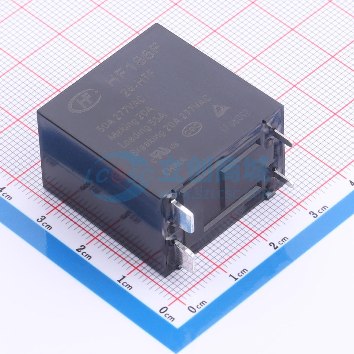 Rơ-le công suất HF186F/24-HTF HF 24V - Techcore Việt Nam