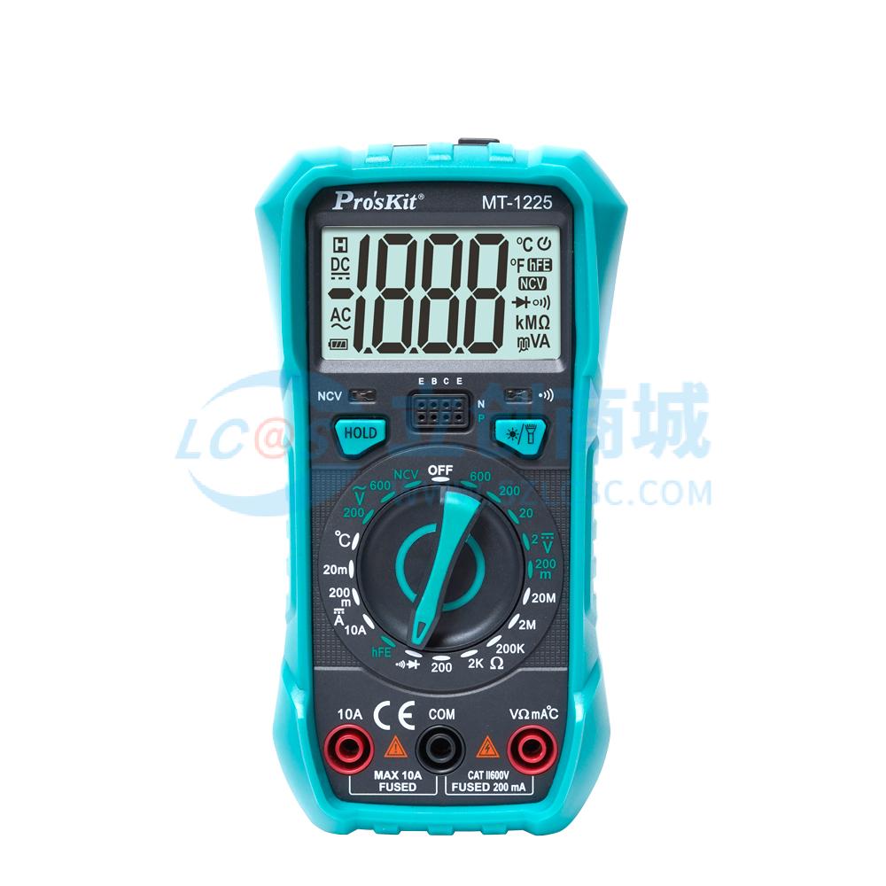 Đồng hồ vạn năng MT-1225-C Pro'sKit Kiểm tra diode - Techcore Việt Nam