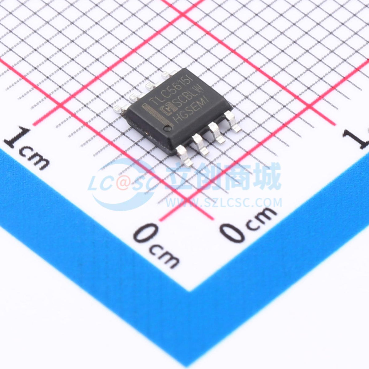 IC DAC TLC5615IM/TR SOP-8 - Techcore Việt Nam