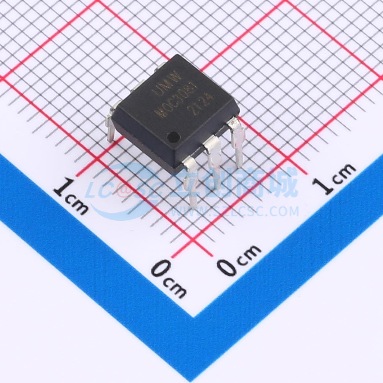 Optocoupler TRIAC MOC3081M(UMW) DIP-6 800V - Techcore Việt Nam