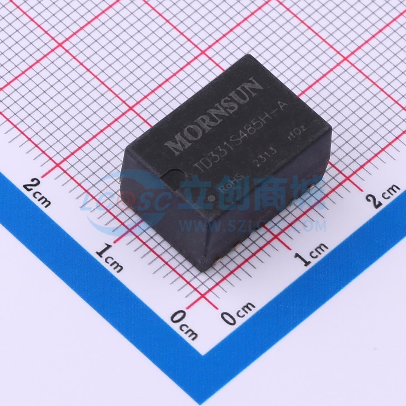 IC Thu Phát RS485/RS422 Cách Ly Tích Hợp Nguồn TD331S485H-A MORNSUN SMD,17x12.1mm - Techcore Việt Nam