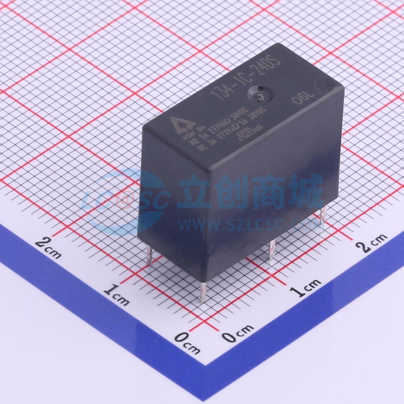 Rơ-le 134-1C-24D STEIPU 24V THT,19.8x9.9mm - Techcore Việt Nam