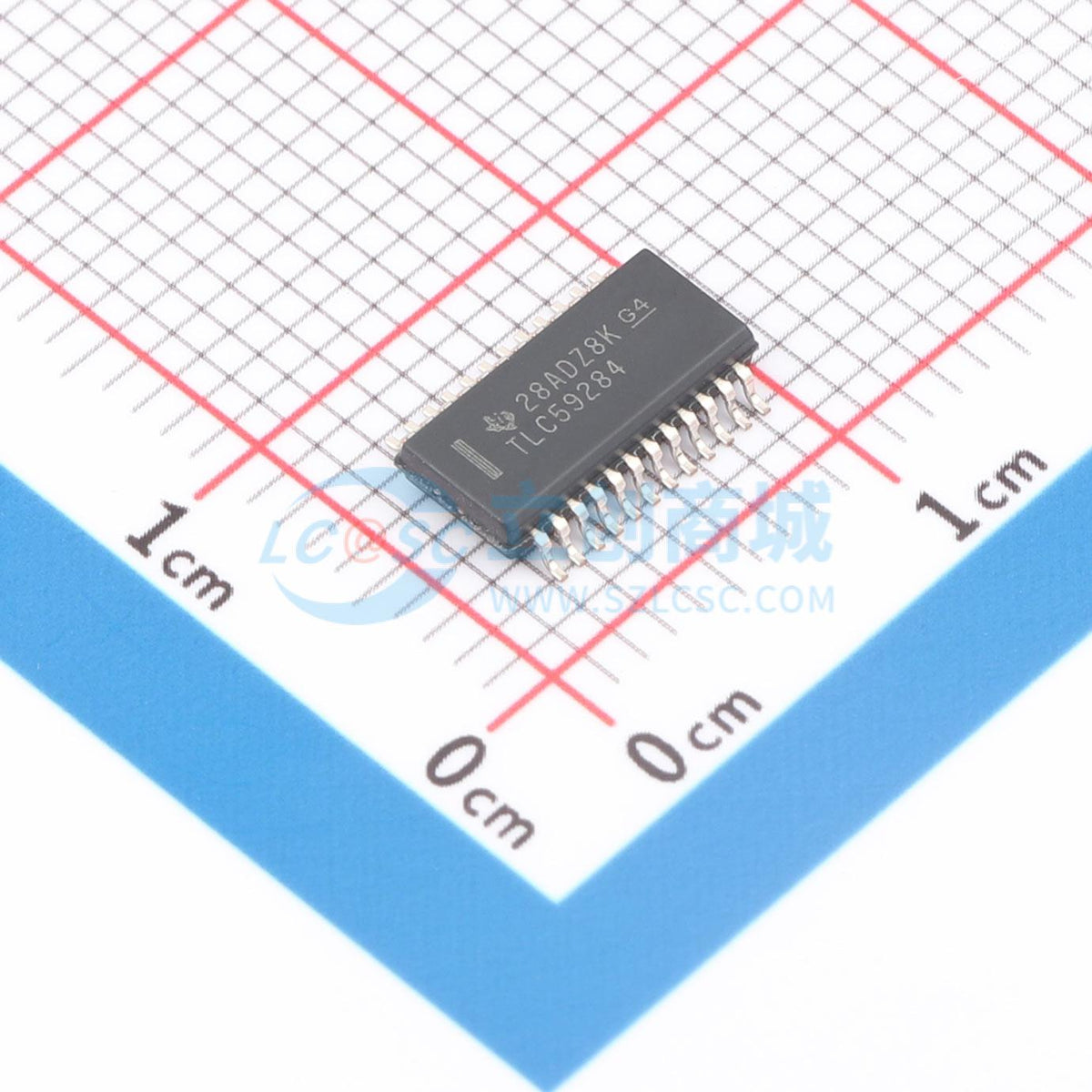 IC điều khiển LED TLC59284DBQ TI SSOP-24-150mil 1V - Techcore Việt Nam