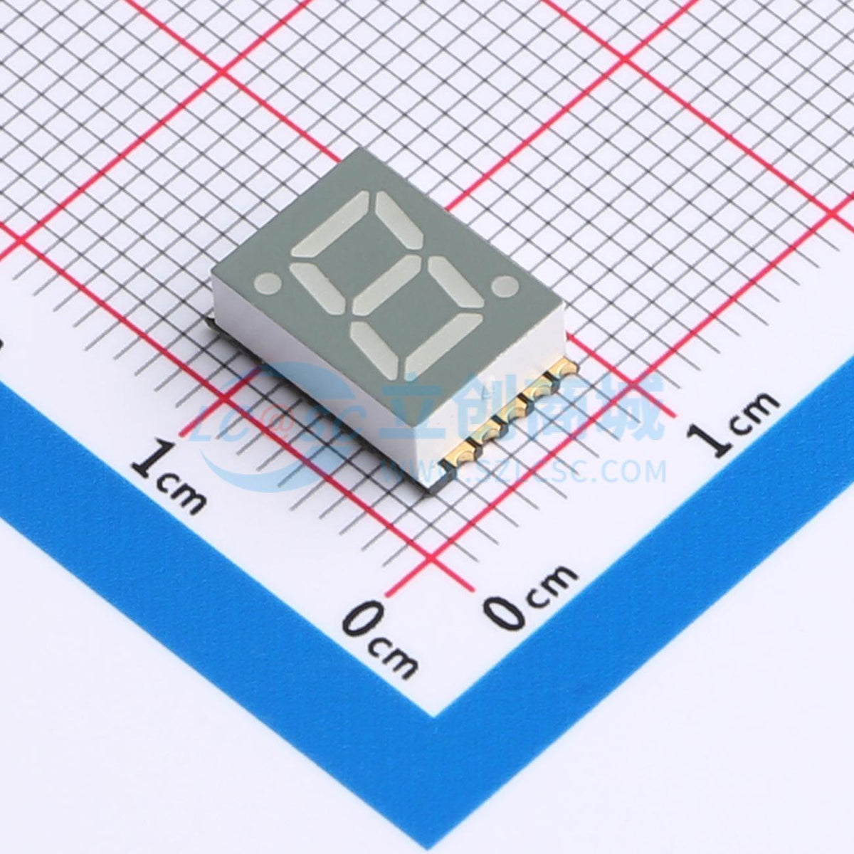 LED 7 đoạn GS2811CB-G Guangcai Display SMD,11x7.5mm Cathode chung - Techcore Việt Nam