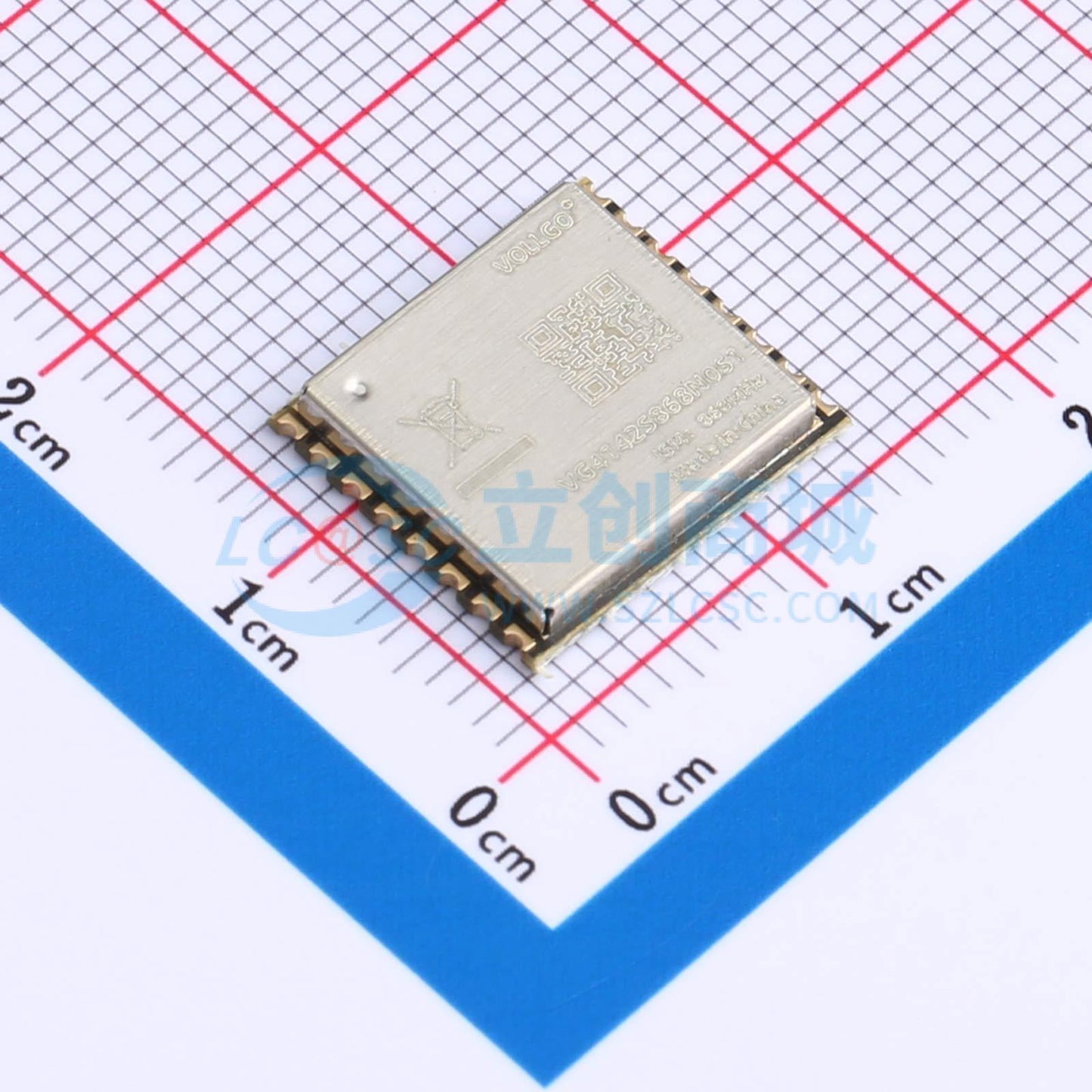 Module RF VG4142S868N0S1 Vollgo SMD 13.5x12mm 868MHz - Techcore Việt Nam
