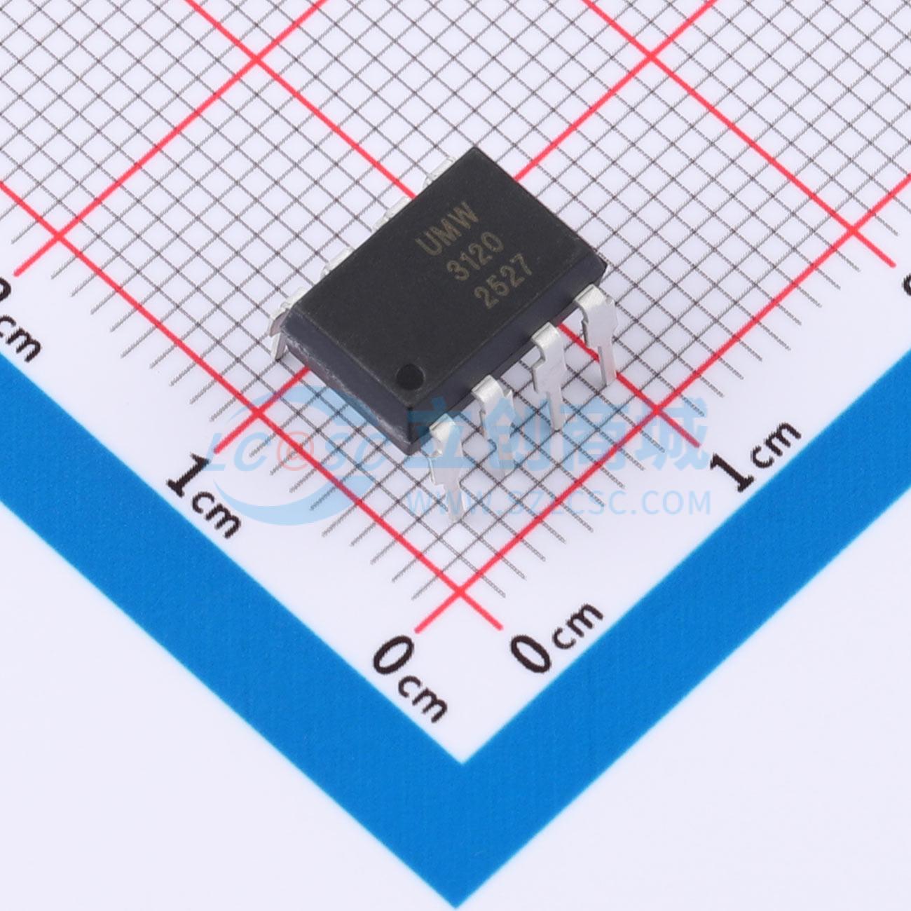 Optocoupler driver cổng HCPL-3120-000E(UMW) DIP-8 - Techcore Việt Nam