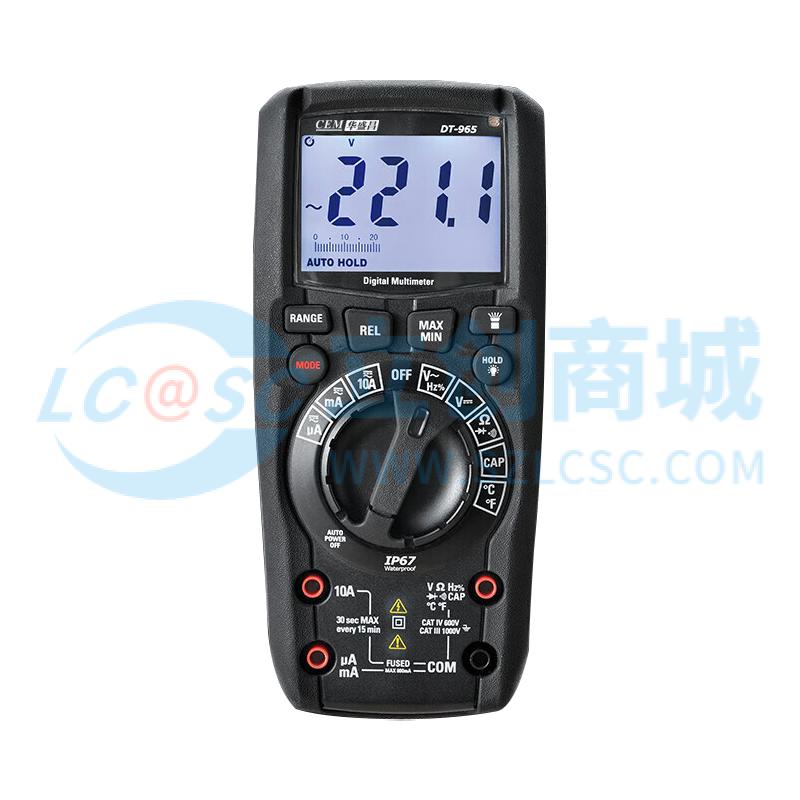 Đồng hồ vạn năng DT-965 CEM True RMS Dùng Cho Đo Kiểm Điện Tử - Techcore Việt Nam