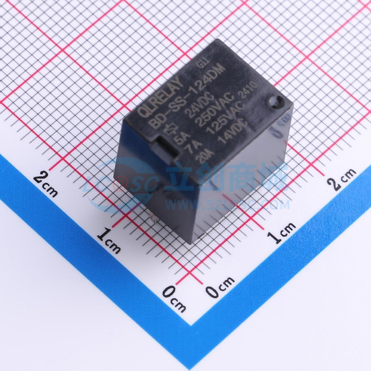 Rơ-le điện tử BD-SS-124DM QLRELAY 24V THT,15.6x12.2mm - Techcore Việt Nam