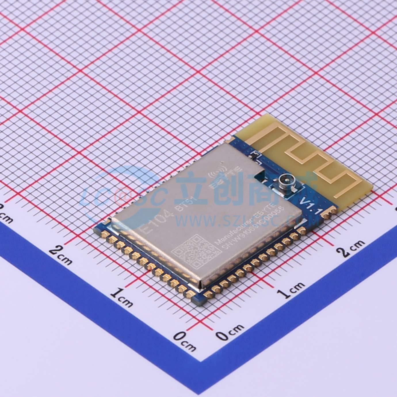 Module Bluetooth E104-BT51 EBYTE SMD 28.7x17.5mm Bluetooth 5.0 - Techcore Việt Nam