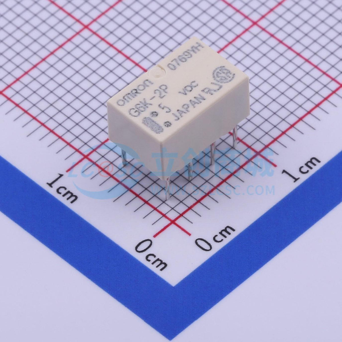 Rơ-le điện tử G6K-2P DC5 OMRON DIP,10x6.5mm - Techcore Việt Nam