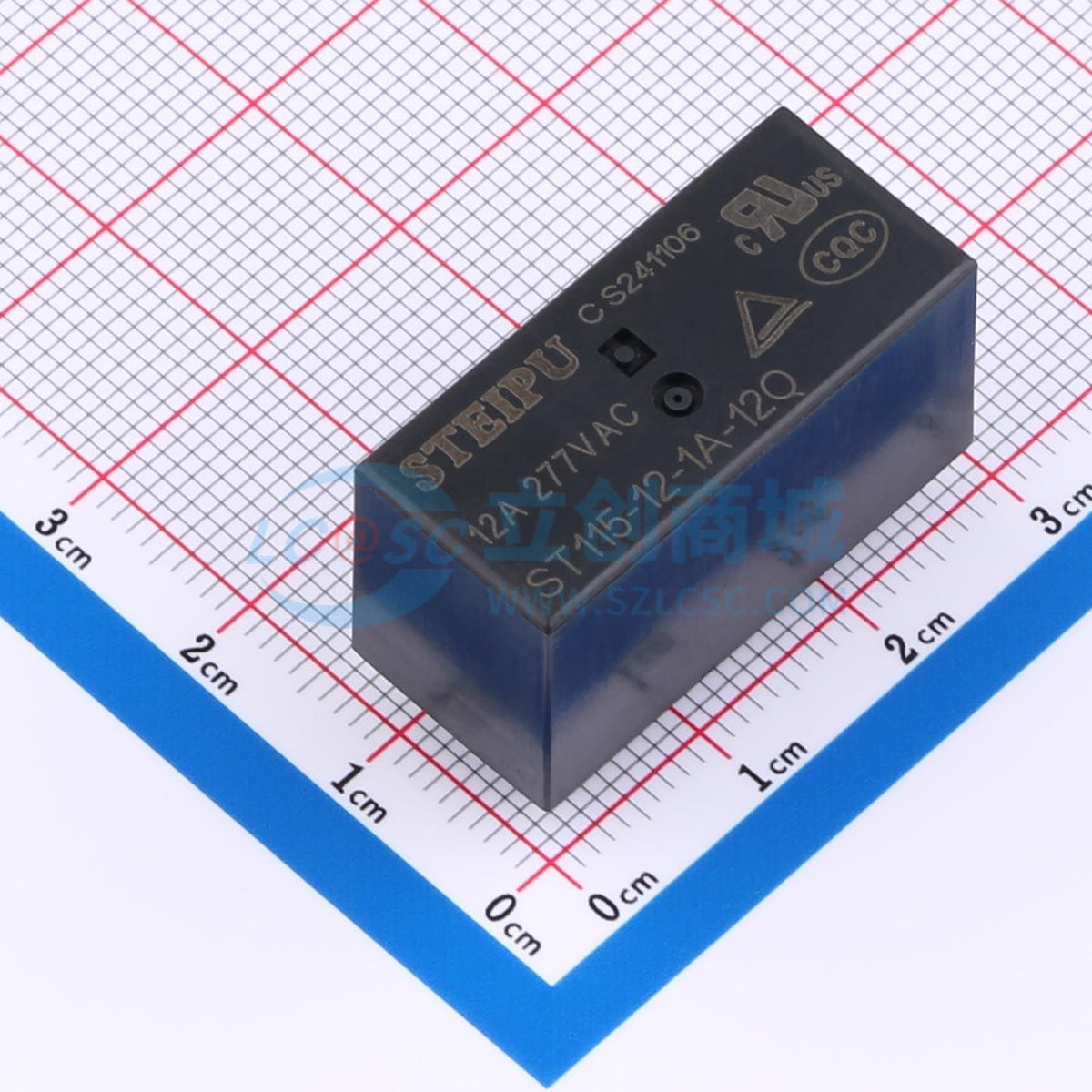 Rơ-le điện tử ST115-12-1A-12Q STEIPU 12V THT - Techcore Việt Nam