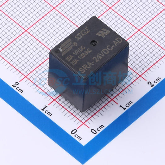 Rơ-le điện tử SRA-24VDC-AD SONGLE 24V THT,16x12.4mm - Techcore Việt Nam