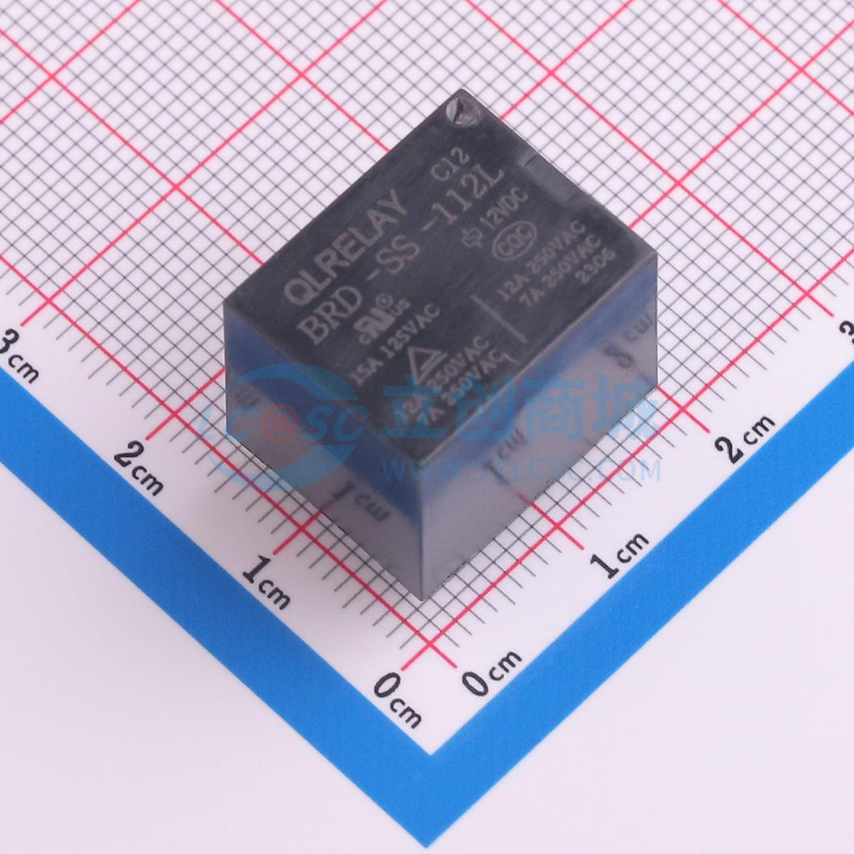 Rơ-le điện tử BRD-SS-112L QLRELAY 12V THT,19x15.4mm - Techcore Việt Nam