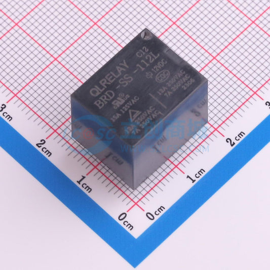 Rơ-le điện tử BRD-SS-112L QLRELAY 12V THT,19x15.4mm - Techcore Việt Nam