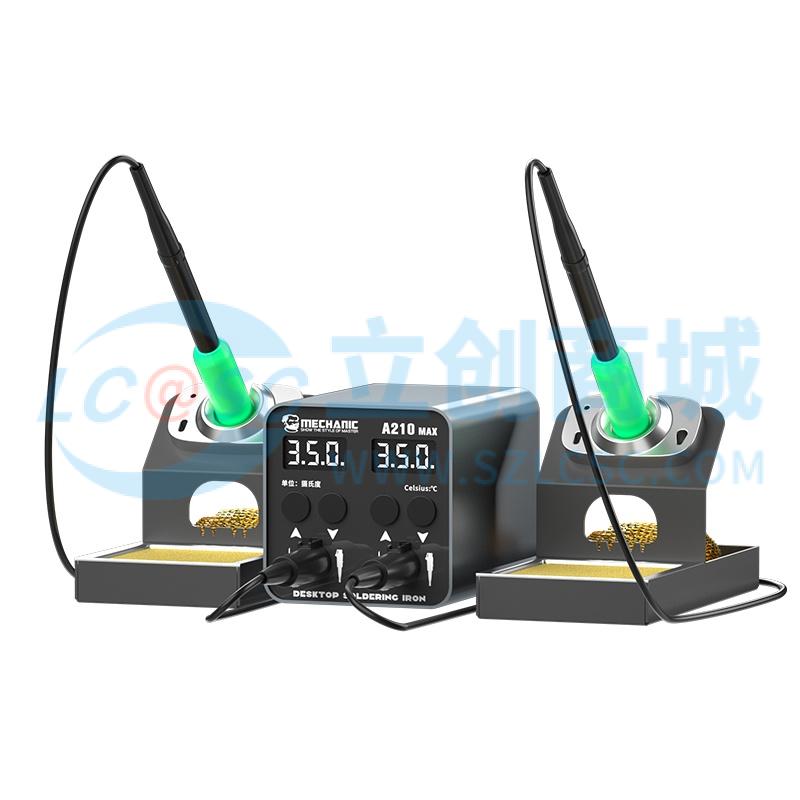 Trạm Hàn Và Mỏ Hàn Điện A120 MAX MECHANIC Chuyên Dùng Sửa Chữa Điện Tử - Techcore Việt Nam