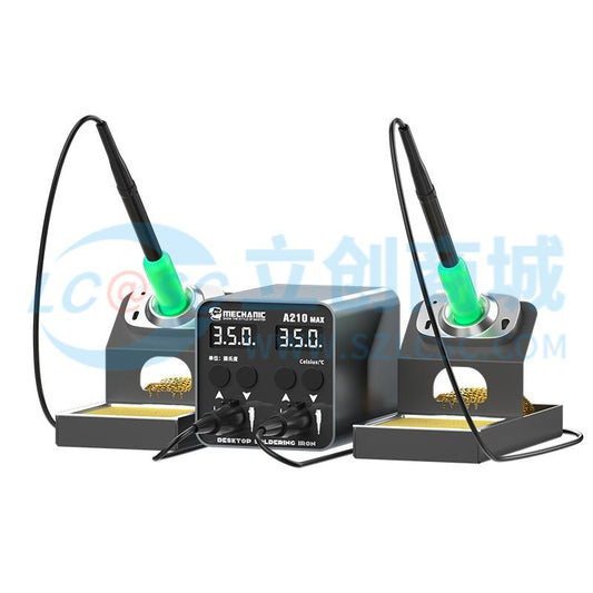 Trạm Hàn Và Mỏ Hàn Điện A120 MAX MECHANIC Chuyên Dùng Sửa Chữa Điện Tử - Techcore Việt Nam