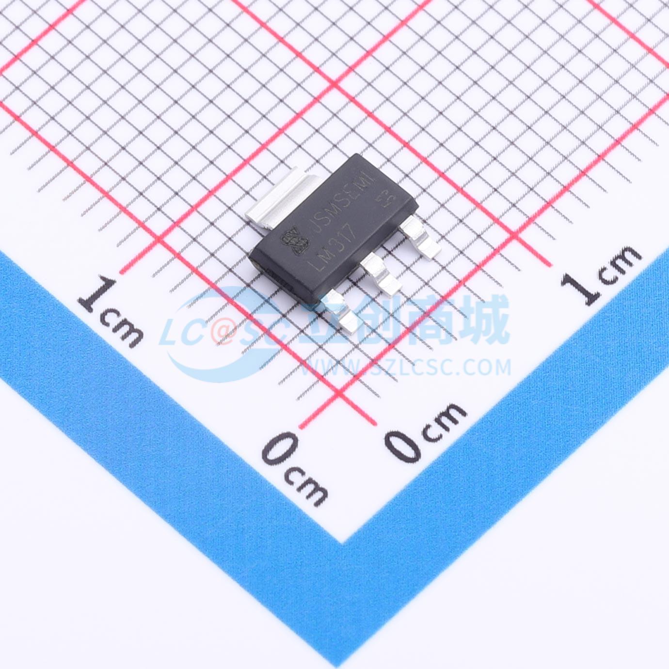 IC ổn áp tuyến tính LDO LM317 JSMSEMI SOT-223 - Techcore Việt Nam