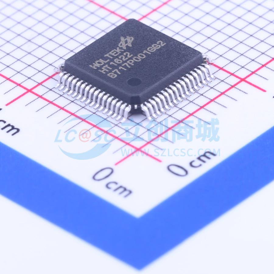 IC điều khiển LCD HT1622 HOLTEK LQFP-64(7x7) 1V - Techcore Việt Nam