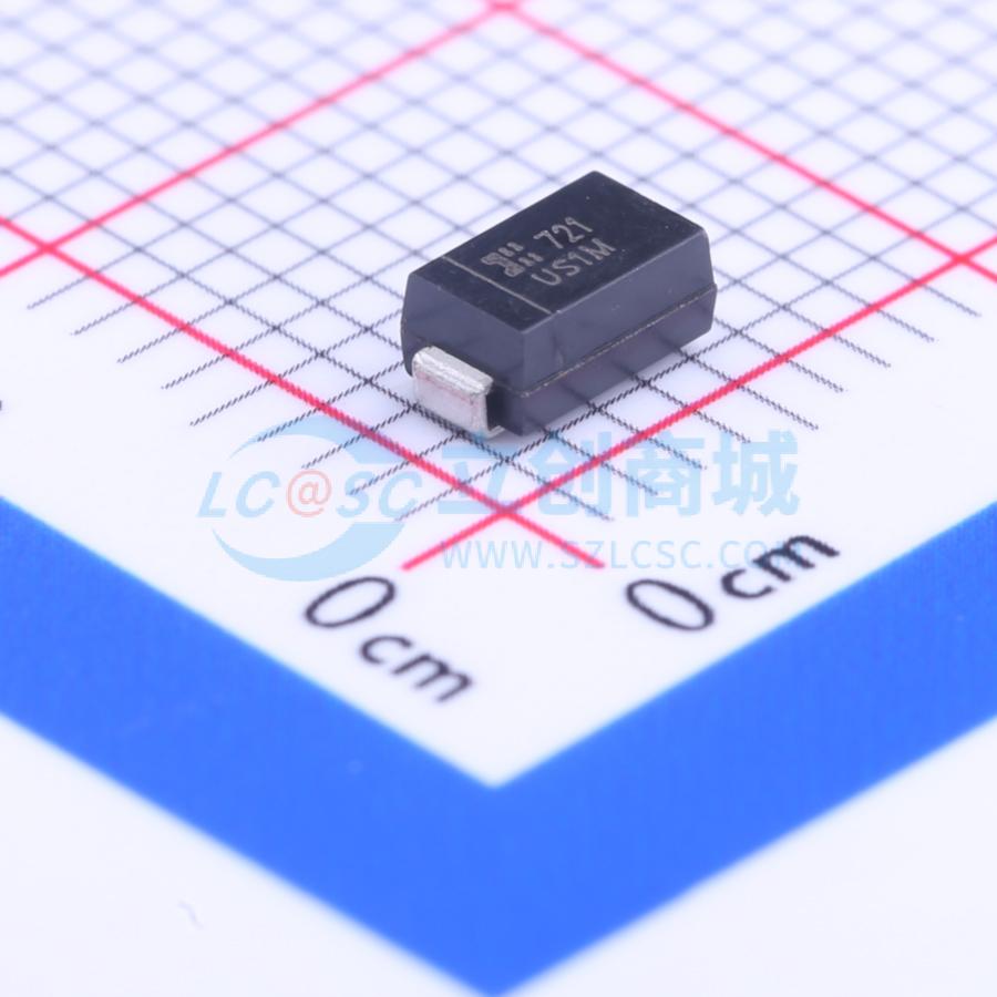 Diode phục hồi nhanh US1M-13-F DIODES SMA 1.7V@1A - Techcore Việt Nam