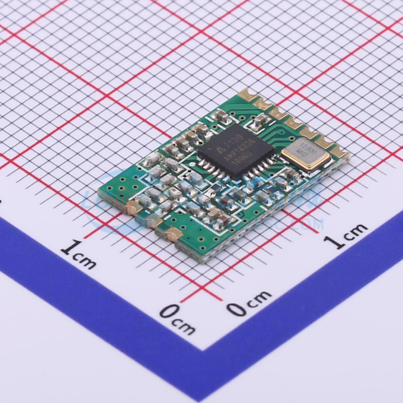 Module RF A7139S433mini Vollgo SMD 15x11mm A7139433MHz :VG433SNX39-6W3 - Techcore Việt Nam