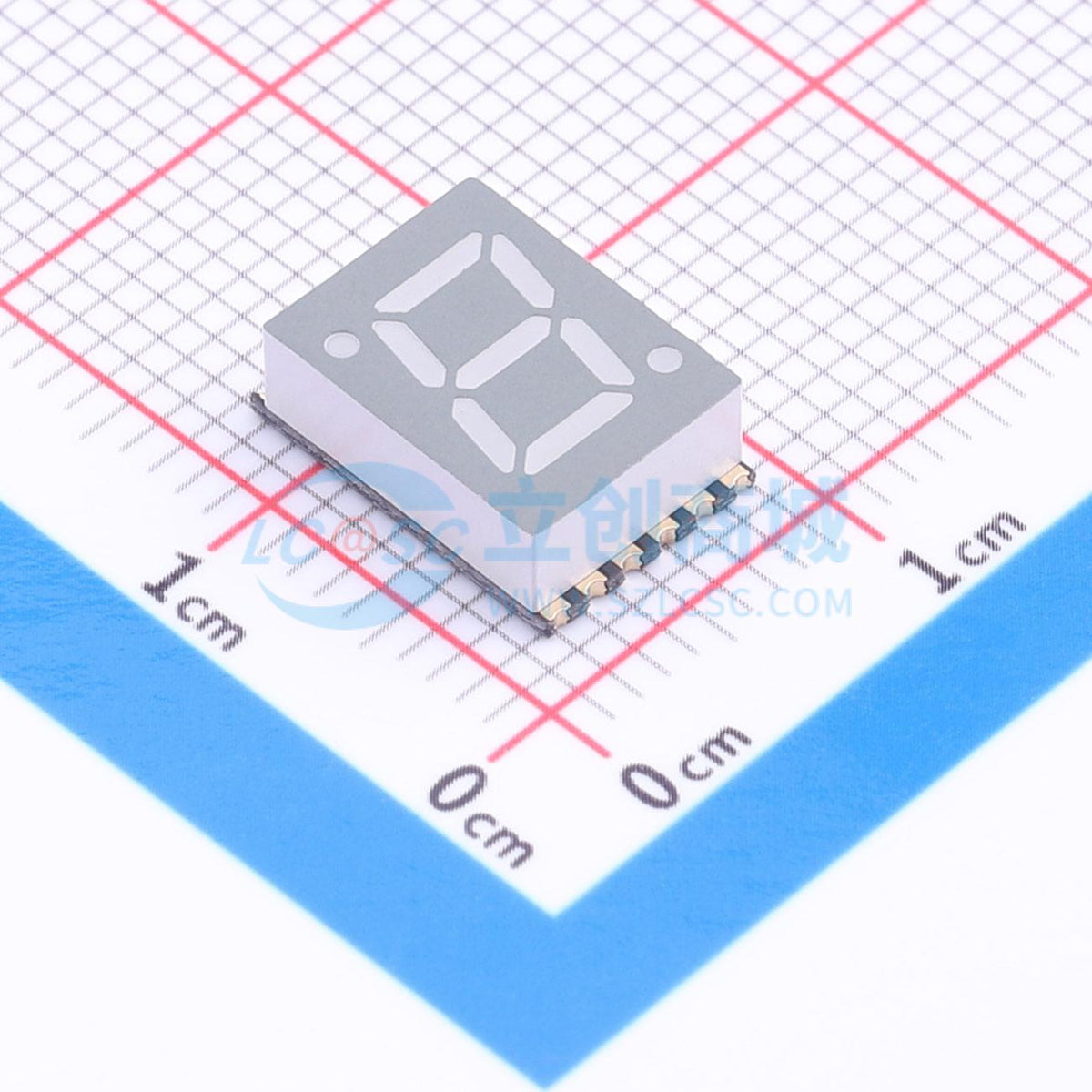 LED 7 đoạn GS2811AW-G-DZ Guangcai Display SMD,11x7.5mm - Techcore Việt Nam