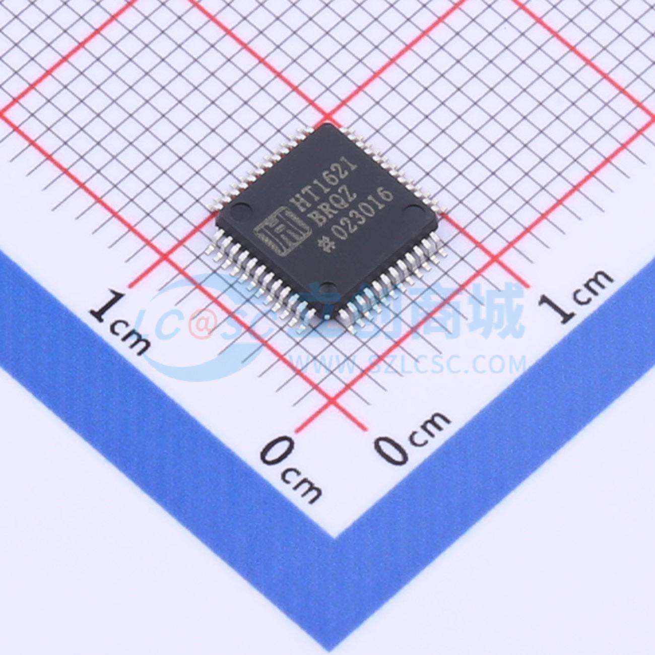 IC điều khiển LCD HT1621BRQZ HTCSEMI LQFP-48(7x7) 1V - Techcore Việt Nam