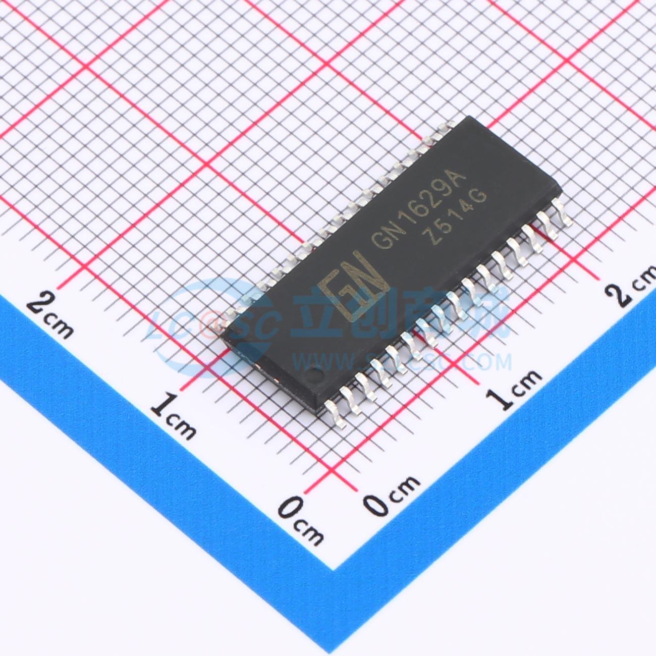 IC điều khiển LED 7 đoạn GN1629A GN SOP-32-300mil 1V - Techcore Việt Nam