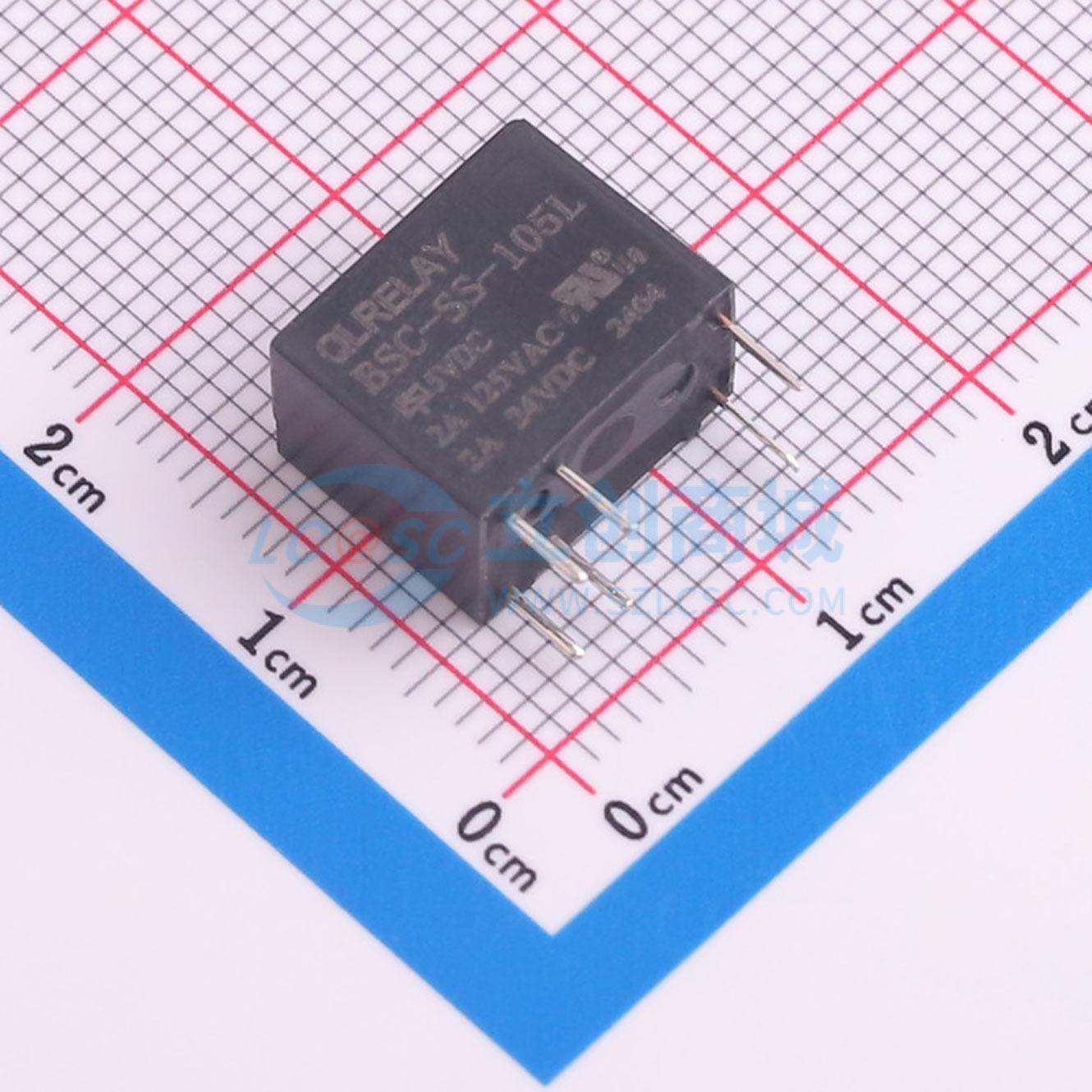 Rơ-le điện tử BSC-SS-105L QLRELAY 5V THT,12.3x7.4mm - Techcore Việt Nam
