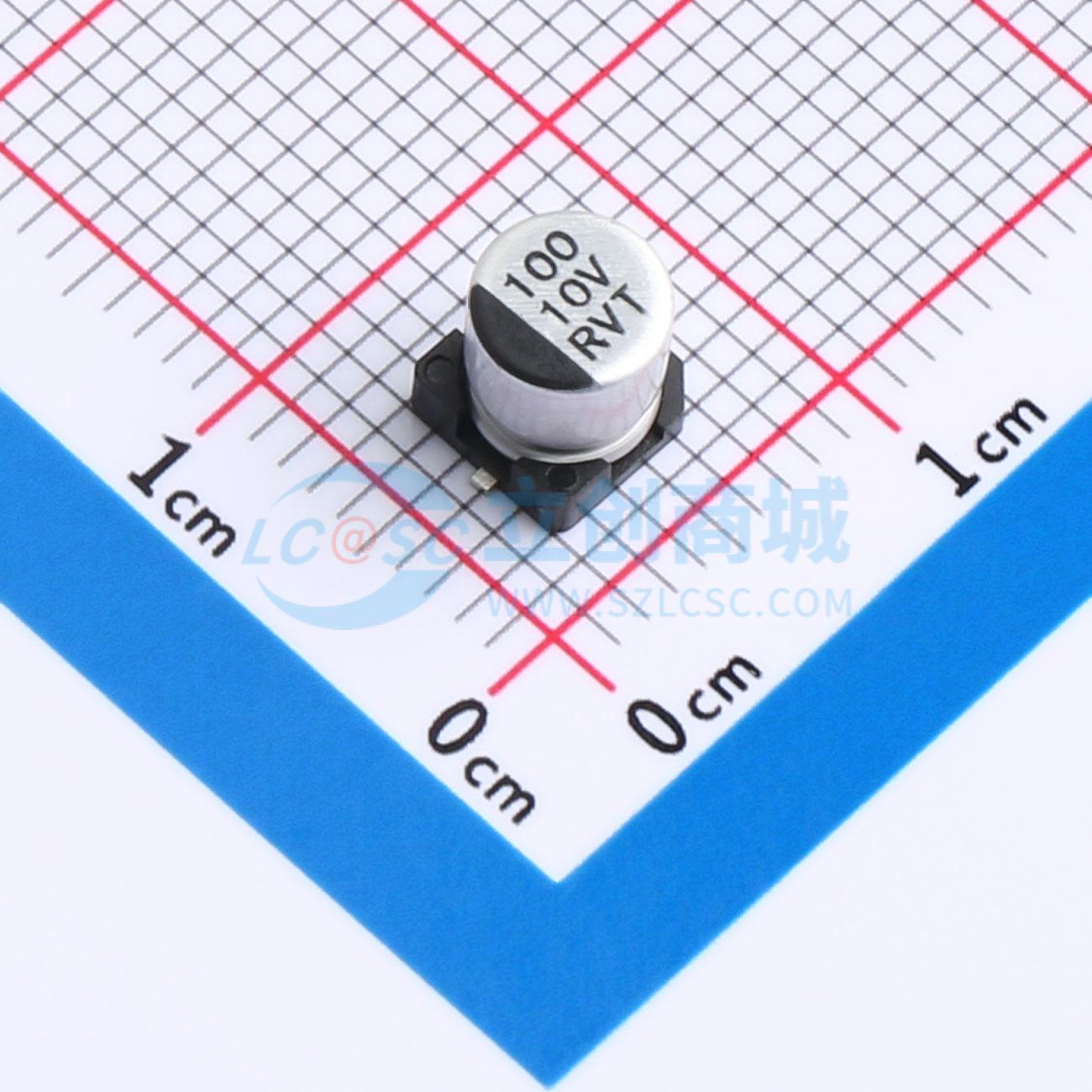 Linh kiện điện tử RVT1A101M0505 RS SMD,D5xL5.4mm - Techcore Việt Nam