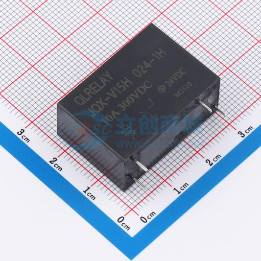 Rơ-le điện tử JQX-V15H 024-1H QLRELAY 24V THT,29x12.7mm - Techcore Việt Nam