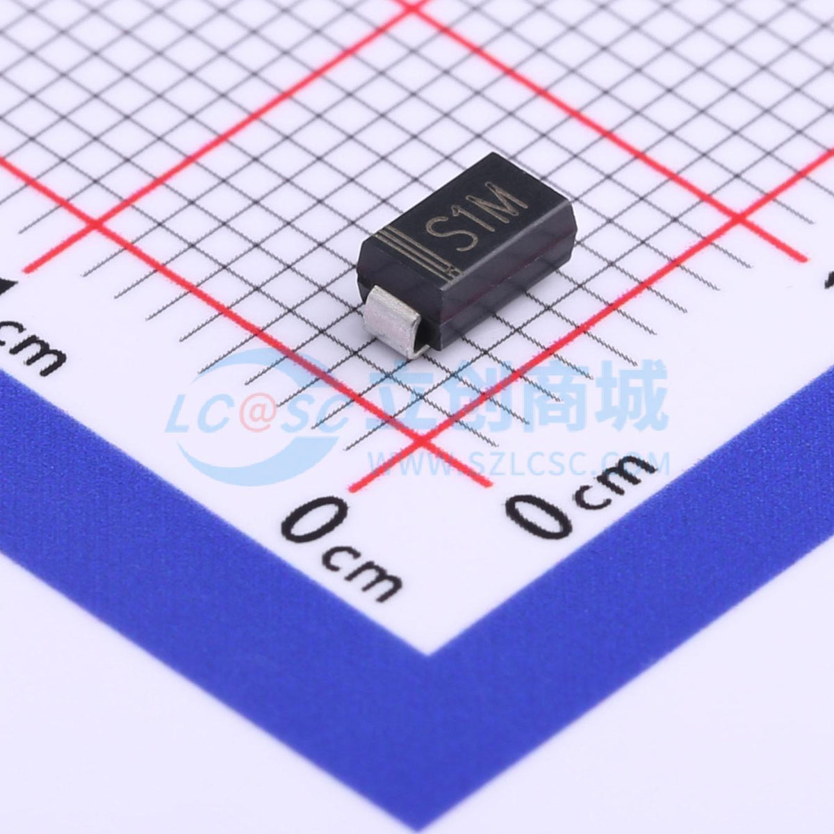 Diode thông dụng S1M TWGMC 1.1V@1A - Techcore Việt Nam