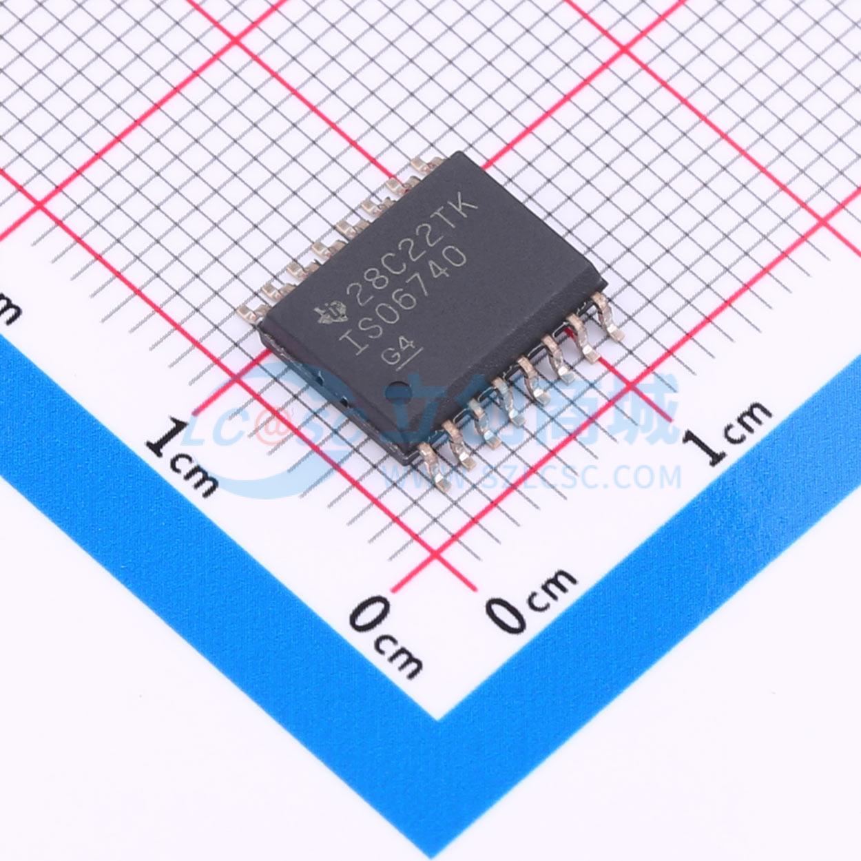 IC Cách Ly Số ISO6740QDWRQ1 TI SOIC-16 50Mbps 4 Kênh - Techcore Việt Nam