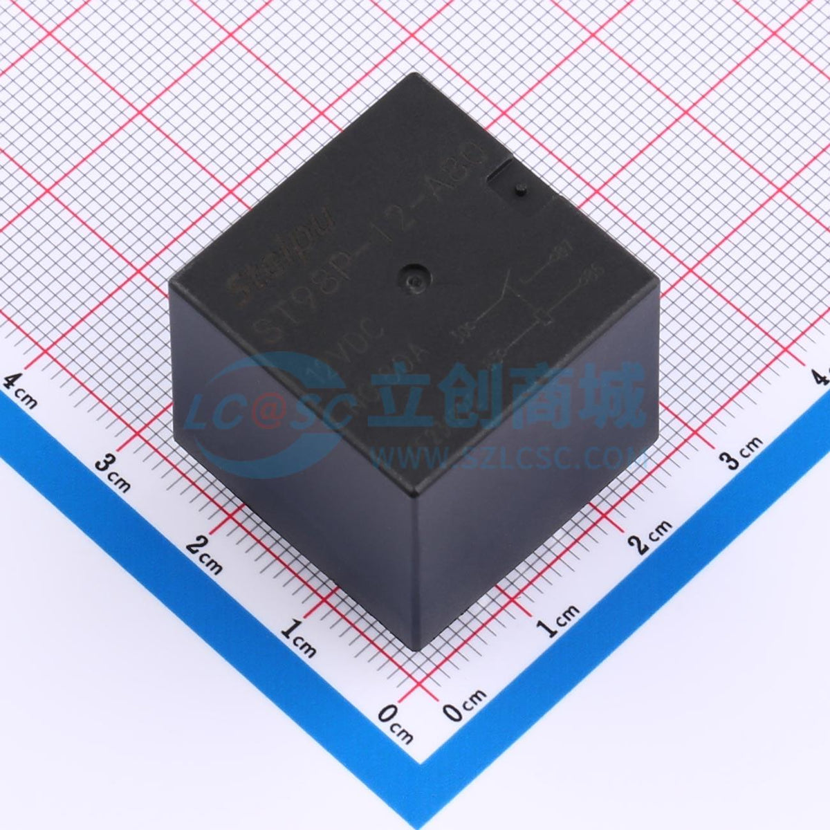 Rơ-le ST98P-12-A80 STEIPU 12V THT,26x26mm - Techcore Việt Nam