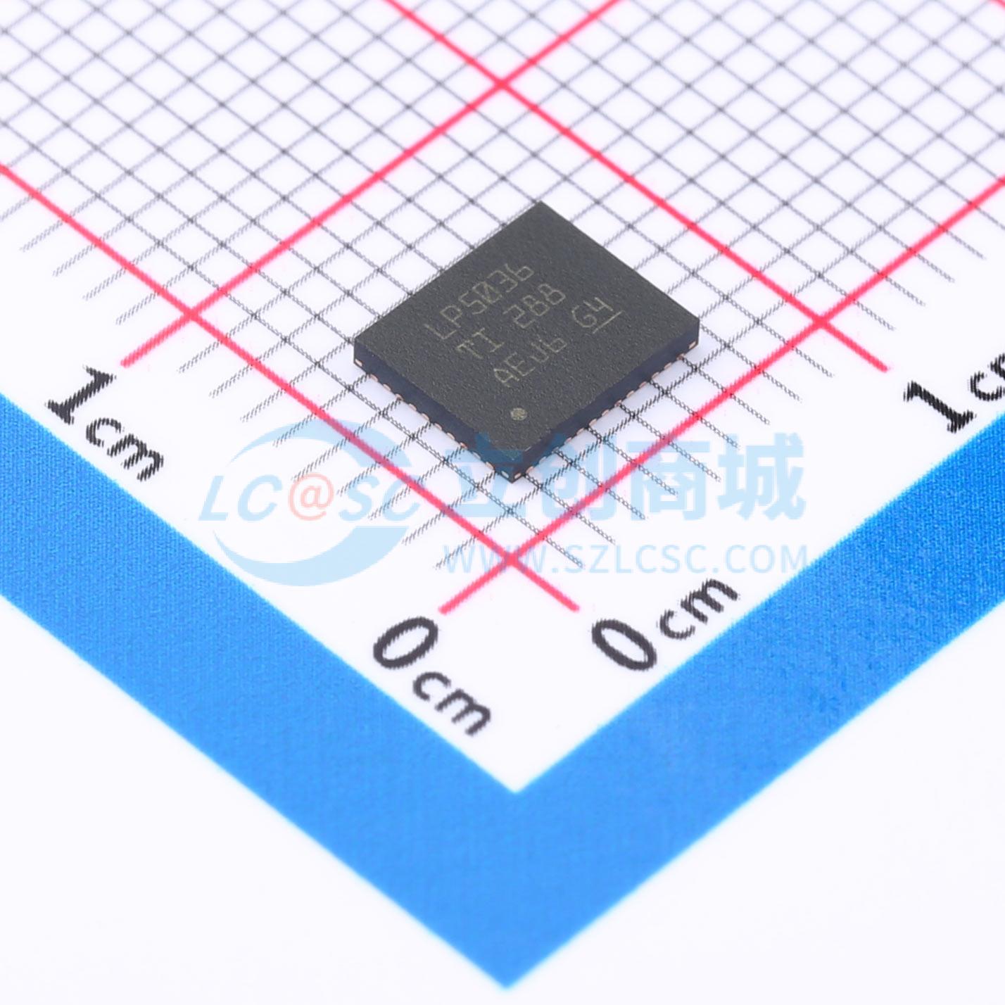 IC điều khiển LED LP5036RJVR TI VQFN-46-EP(5x6) 1V - Techcore Việt Nam