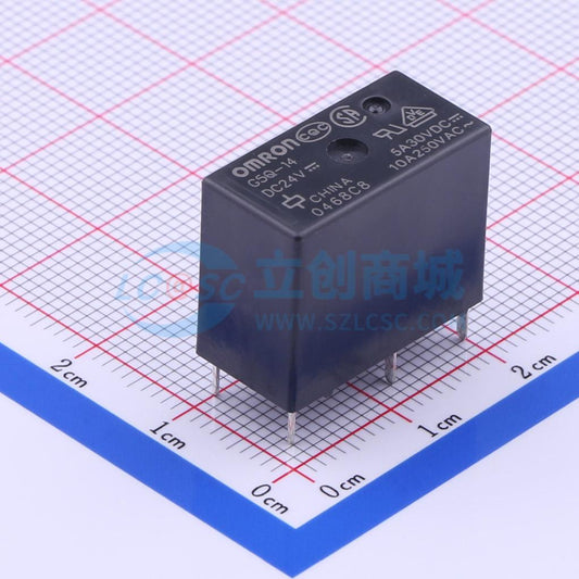 Relay Công Suất G5Q-14 DC24 OMRON Xuyên lỗ,20x10mm 24V - Techcore Việt Nam