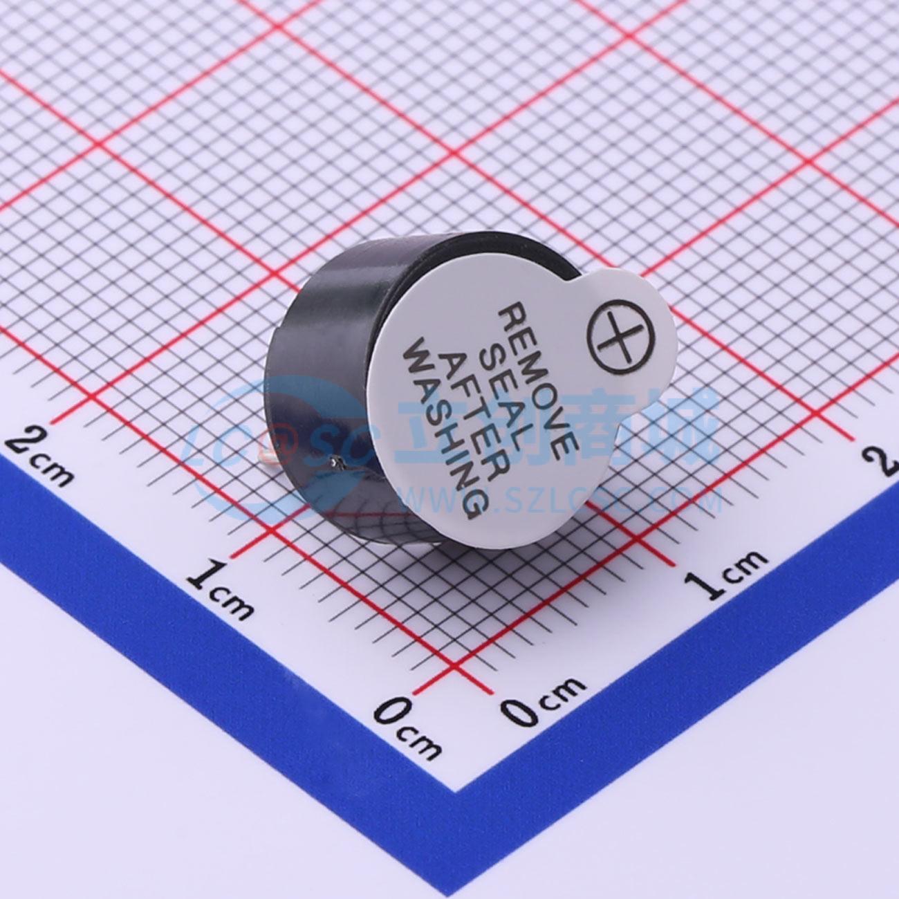 Còi buzzer HMB1275-12B Huaneng Xuyên lỗ,D=12mm - Techcore Việt Nam